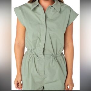 Celebrity Pink Juniors Short Sleeve Bungee Waist Romper